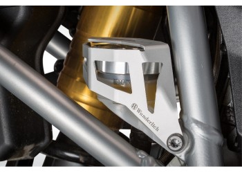 Защита заднего бачка тормозной жидкости BMW R1200GS LC / ADV - серебро